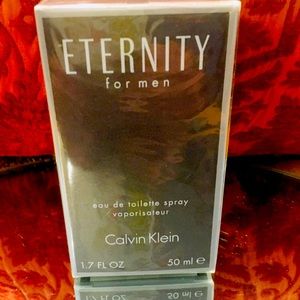 Eternity for men. 1.7 oz. eau de toilette.